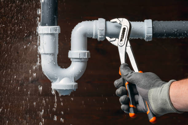Professional Water Line Repair technician working in Shallotte, NC